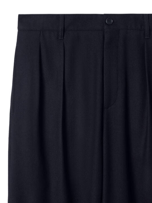 Alanui Giorgio Armani for Alanui Trousers Blue Navy Alanui Giorgio Armani for Alanui Trousers Blue Navy