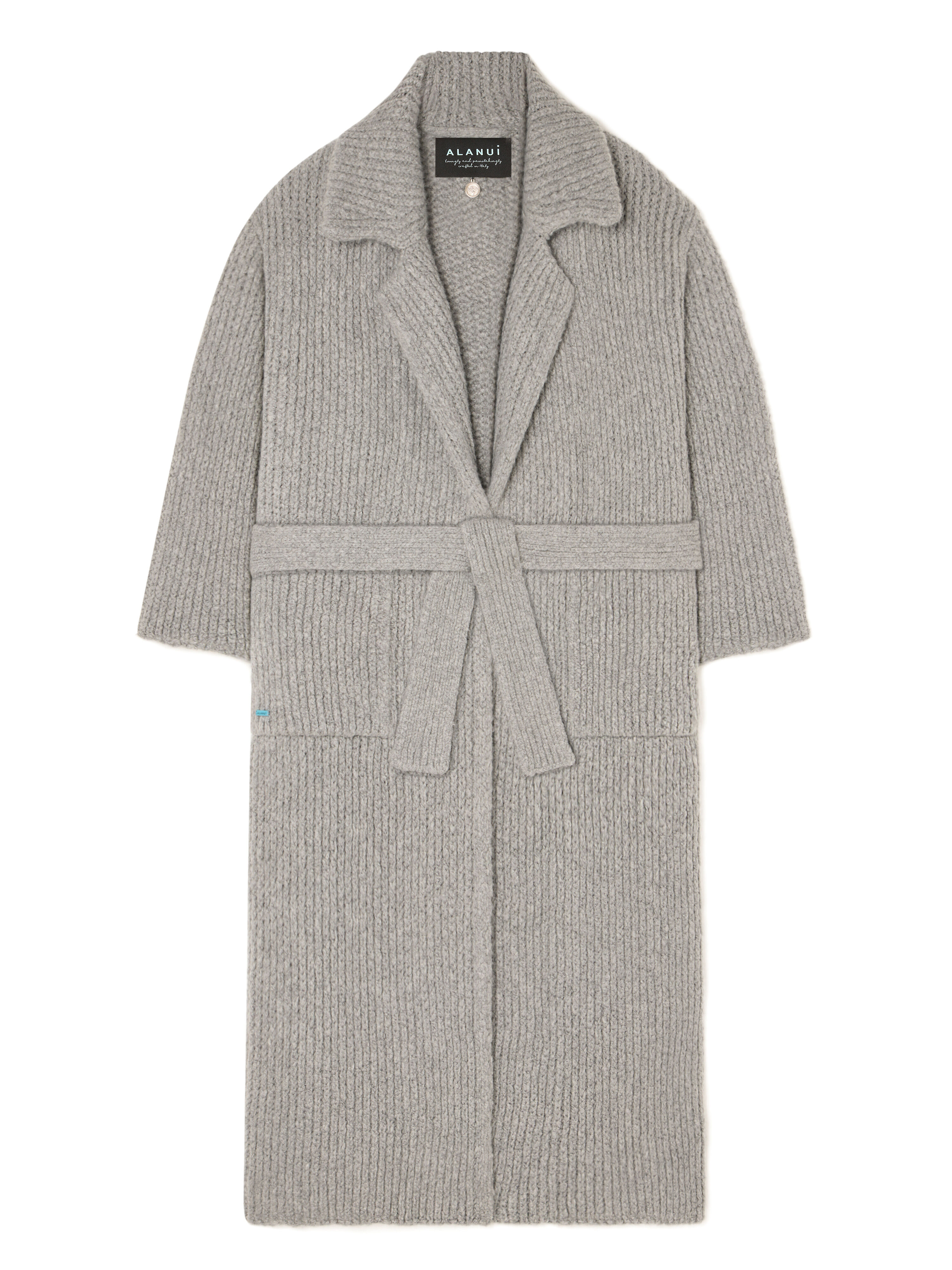 Alanui Alanui Finest Coat Coco Grey LWHQ013E25KNI001