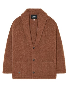 Alanui Alanui Finest Cardigan Luli Brown LMHB037E25KNI001