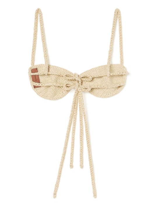 Alanui The Sound Of The Sea Bra Sea Shell LWHR008R26KNI001