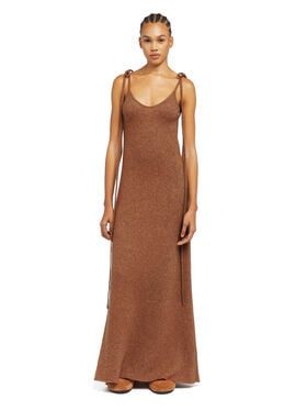 Alanui Alanui Finest Dress Luli Brown