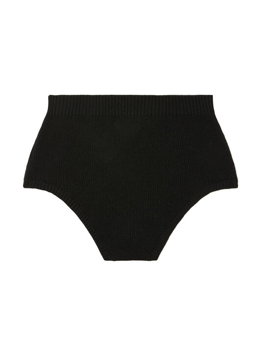 Alanui Cashmere Culotte Black LWHM020E25KNI001