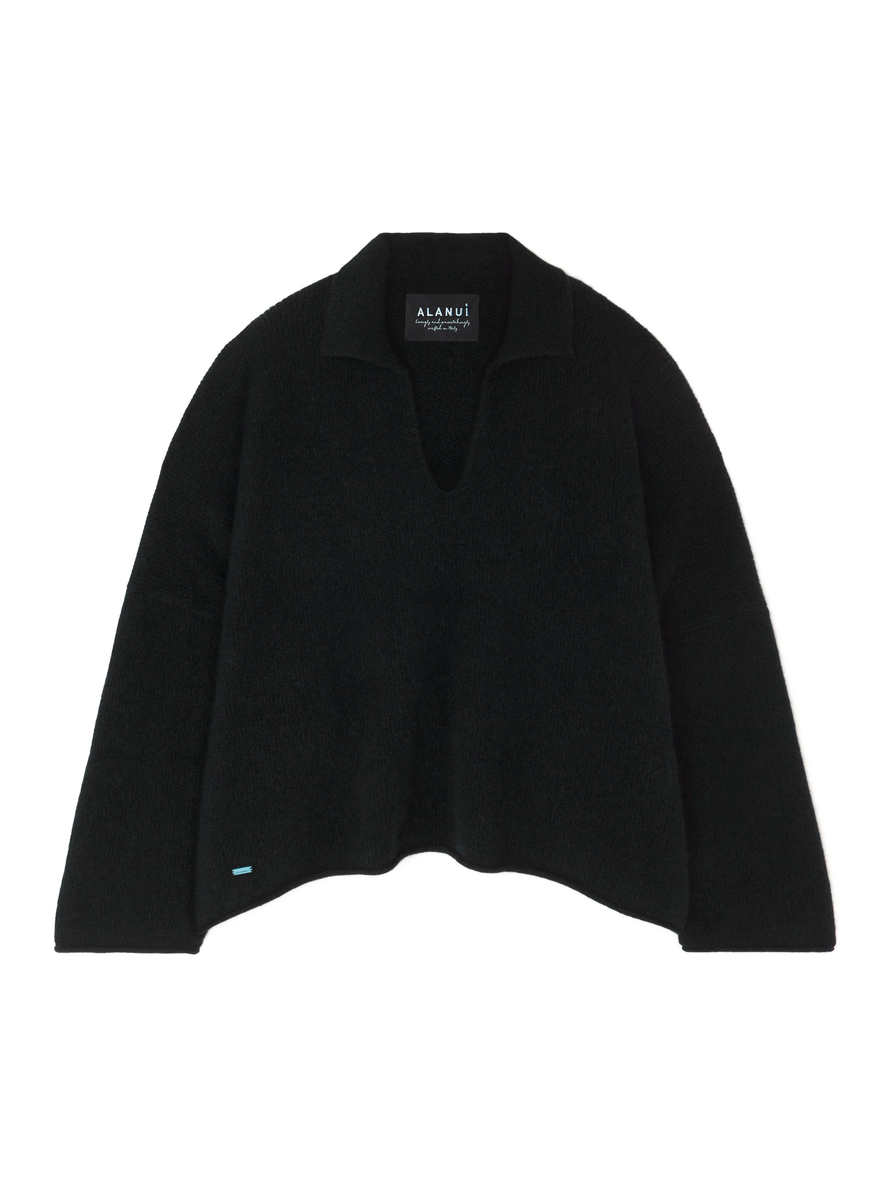 Alanui Alanui Finest Polo Black LWHV002E24KNI001