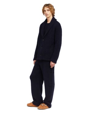 Alanui Alanui Finest Cardigan Midnight Blue