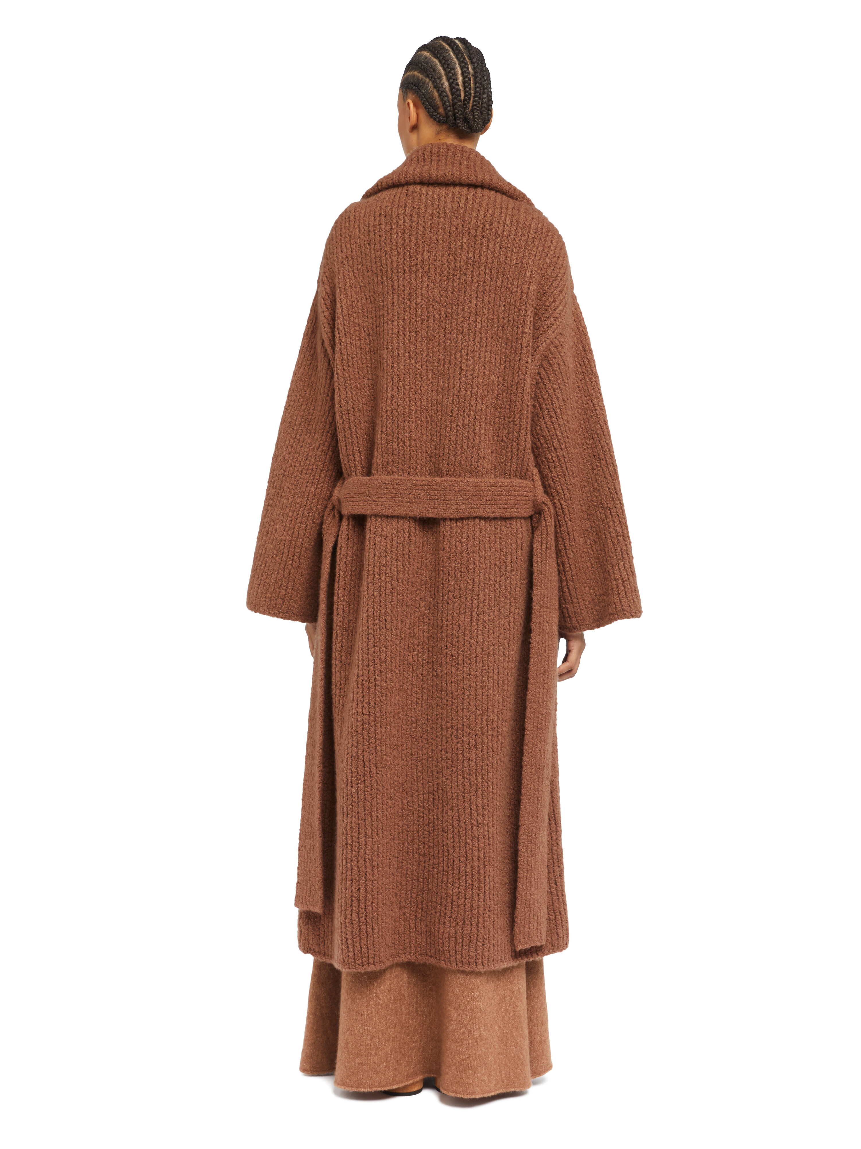 Alanui Alanui Finest Coat Luli Brown LWHQ013E25KNI001