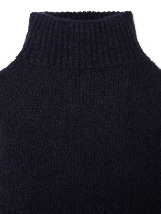 Alanui Alanui Finest Turtleneck Midnight Blue LWHF008E24KNI001