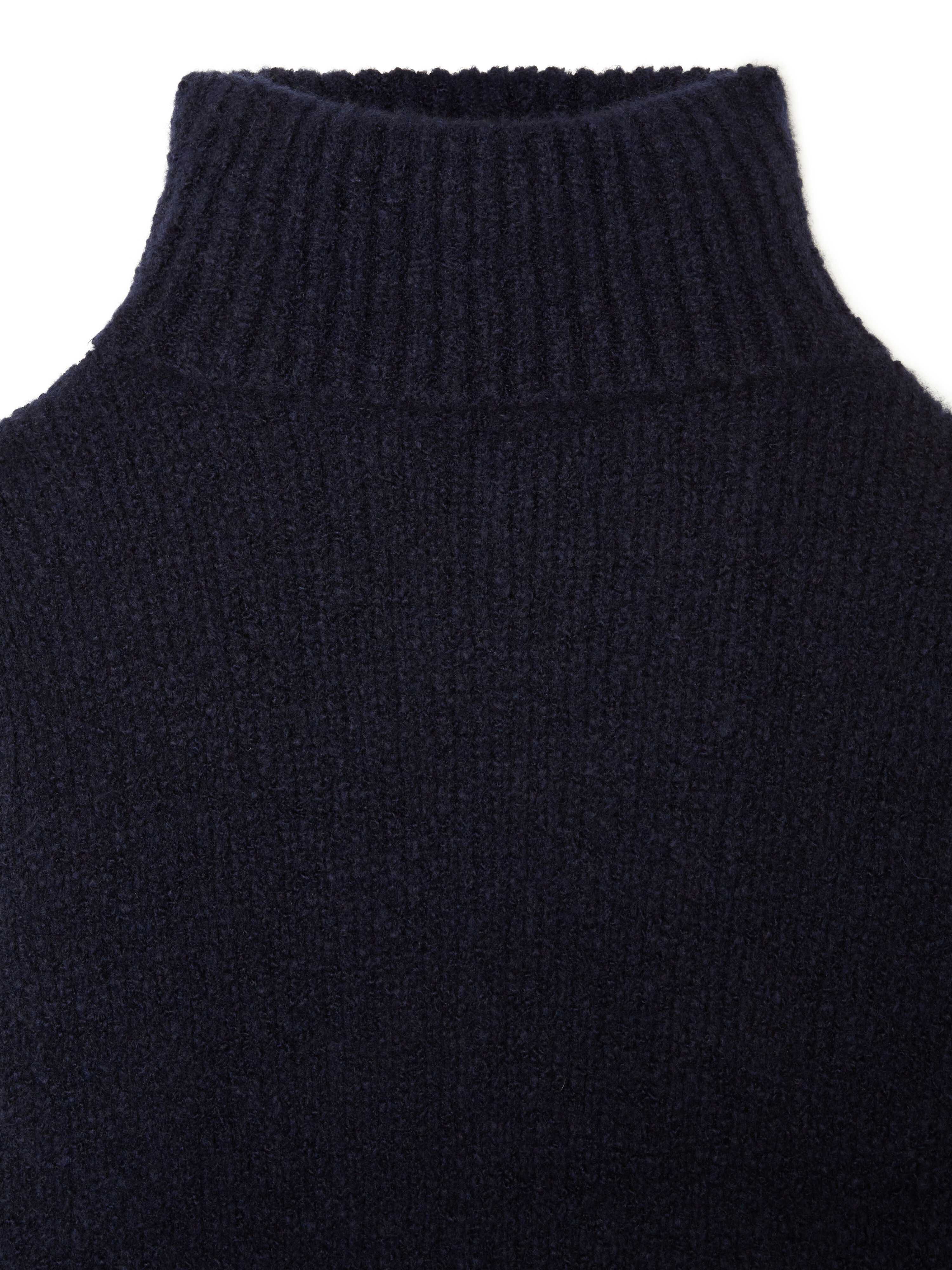 Alanui Alanui Finest Turtleneck Midnight Blue LWHF008E24KNI001