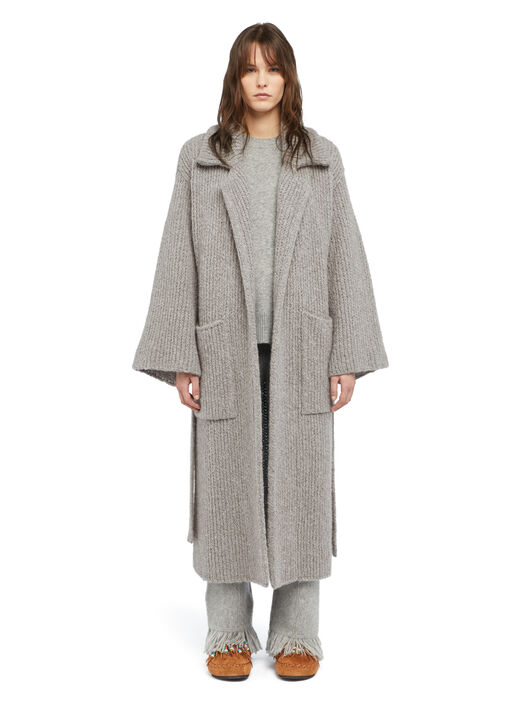 Alanui Alanui Finest Coat Coco Grey LWHQ013E25KNI001