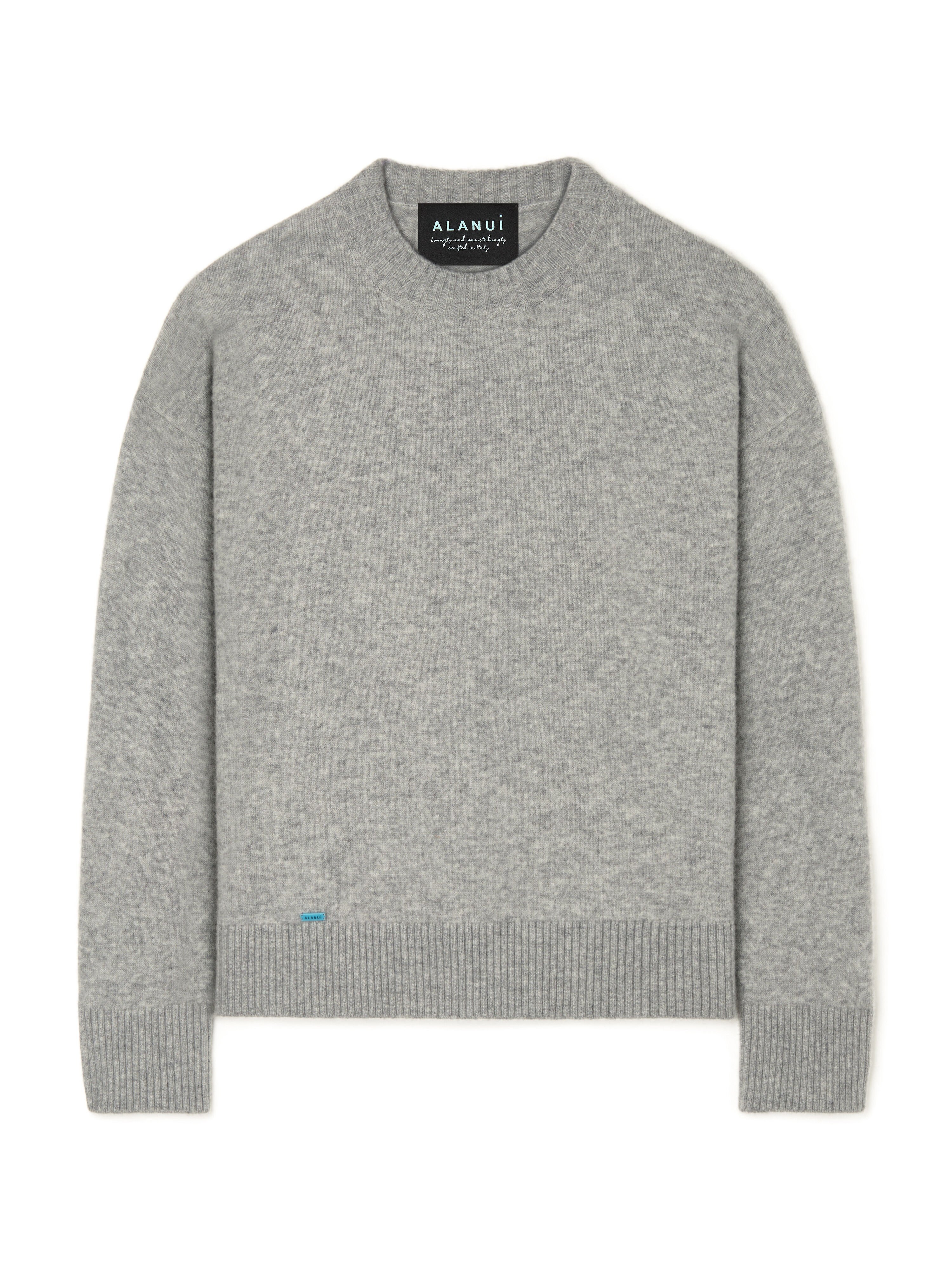 Alanui Alanui Finest Sweater Coco Grey LWHE067E25KNI001