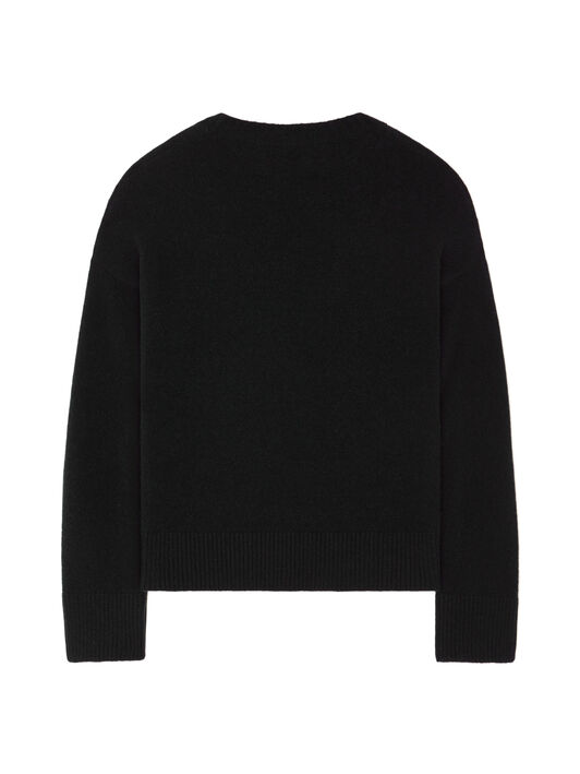 Alanui Alanui Finest Sweater Black LWHE067E25KNI001 Alanui Alanui Finest Sweater Black LWHE067E25KNI001