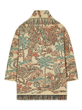 Alanui Sketched By The Sea Cardigan Sunlight-Multicolor