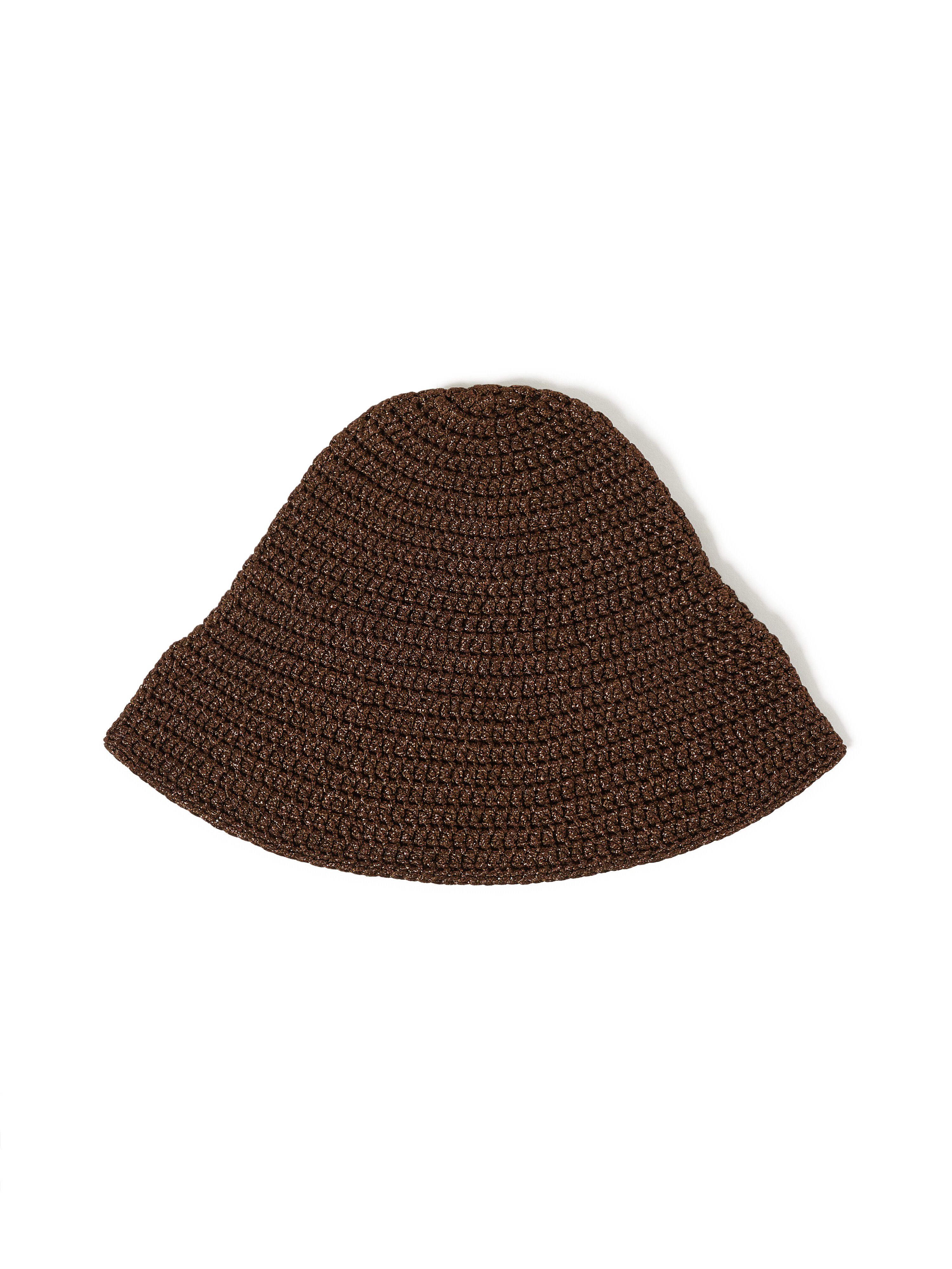 Alanui Ray Of Light Bucket Hat Coffee LWLA023R25KNI001