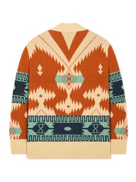 Alanui Golden Dusk Cardigan Sunrise-Sunlight