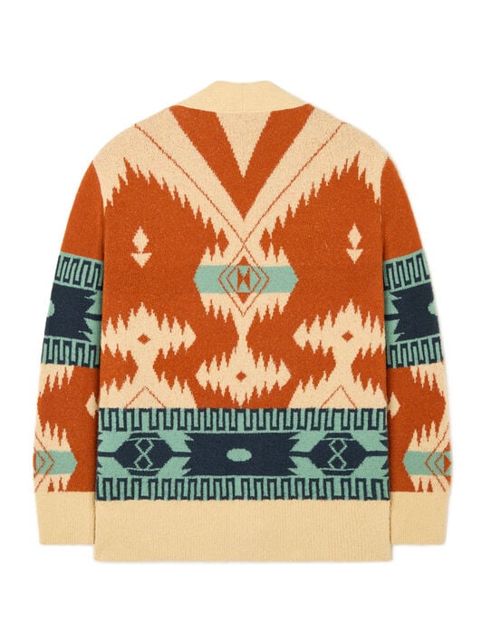 Alanui Golden Dusk Cardigan Sunrise-Sunlight LMHB035R26KNI001