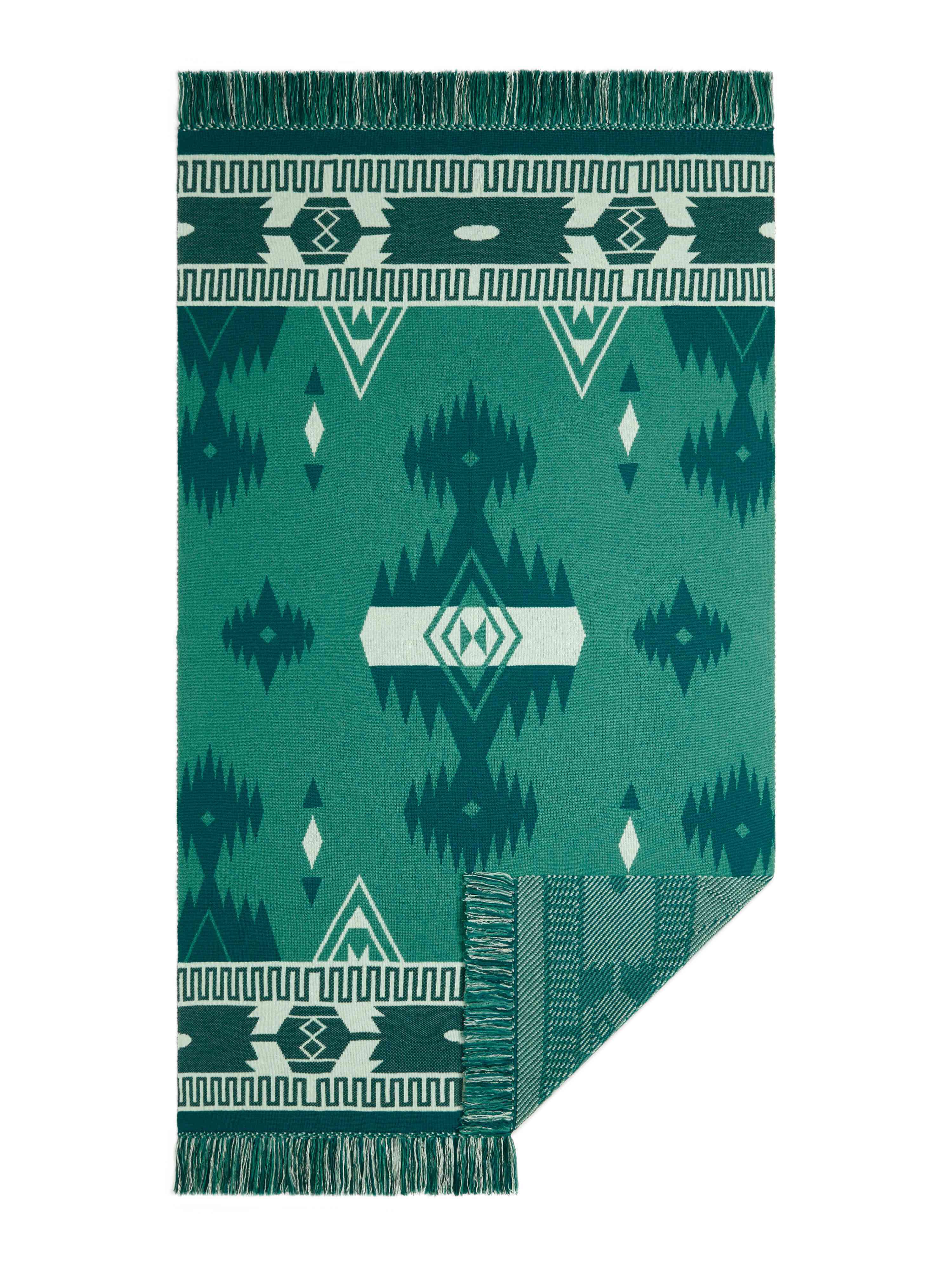 Alanui Icon Jacquard Blanket Dollaro-Grotto LWRO002E24KNI001