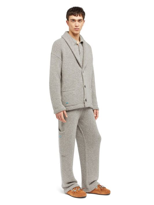 Alanui Alanui Finest Cardigan Coco Grey LMHB037E25KNI001