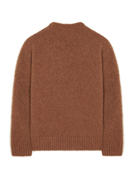 Alanui Alanui Finest Sweater Luli Brown LMHE033E25KNI004