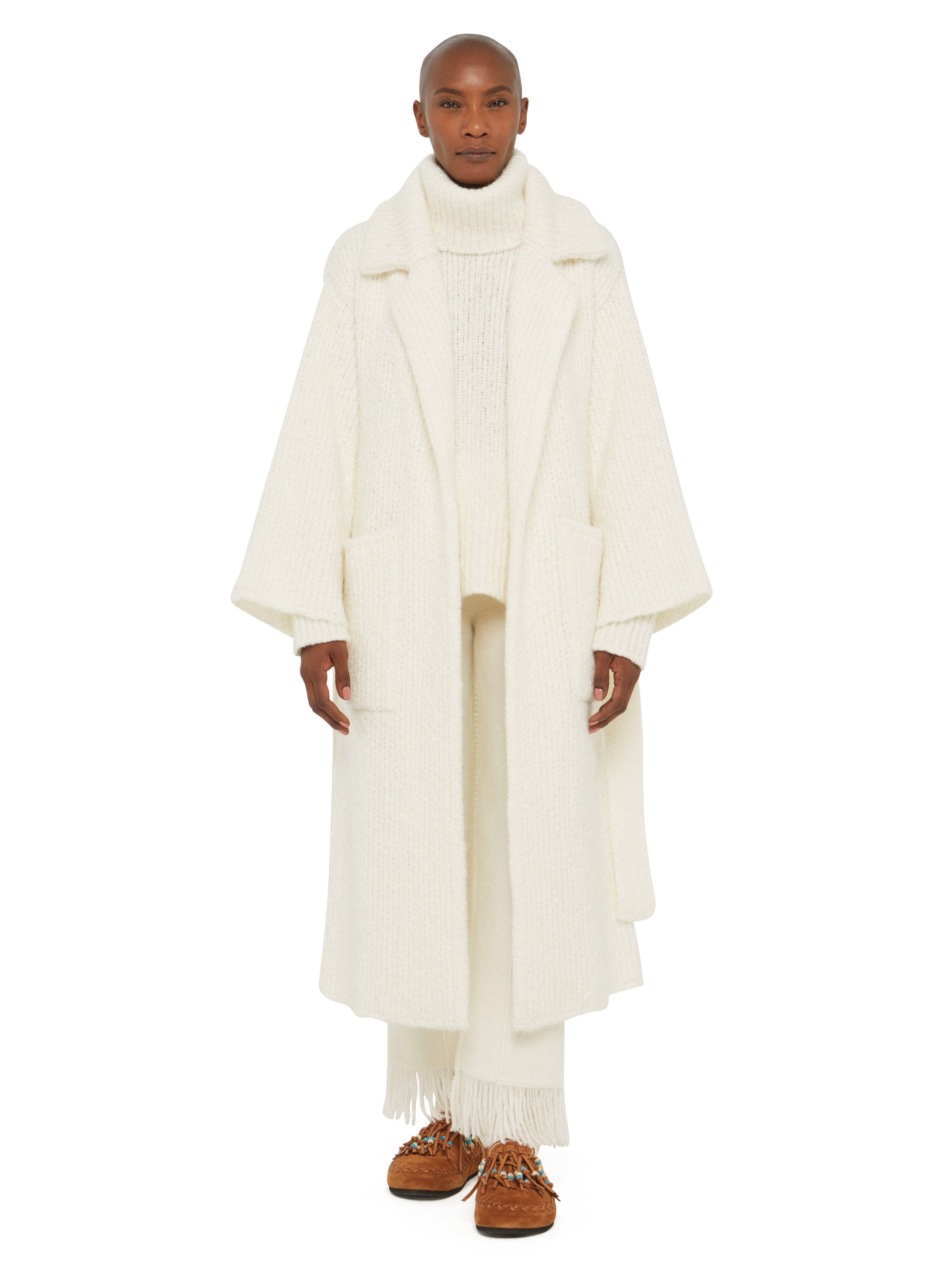 Alanui Alanui Finest Coat White LWHQ013E24KNI001