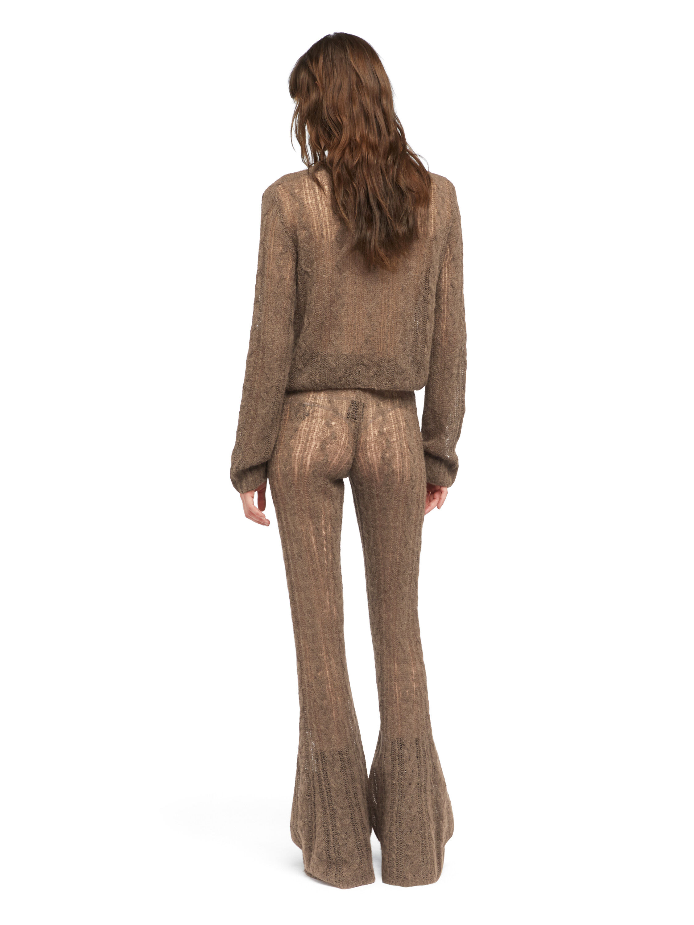 Alanui Desert Drift Pants Dark Dust LWHG017E25KNI001