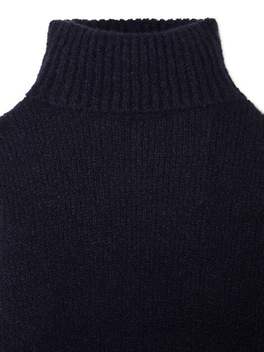 Alanui Alanui Finest Turtleneck Midnight Blue LWHF008E25KNI001 Alanui Alanui Finest Turtleneck Midnight Blue LWHF008E25KNI001