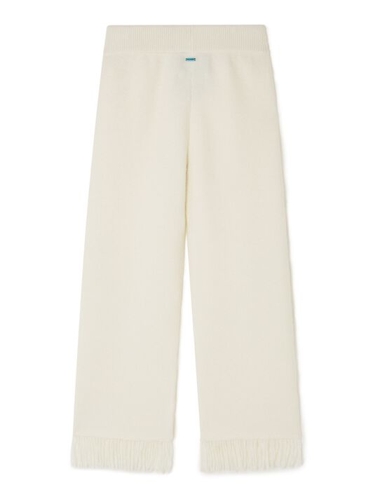 Alanui Alanui Finest Pants White LWHG001E24KNI002