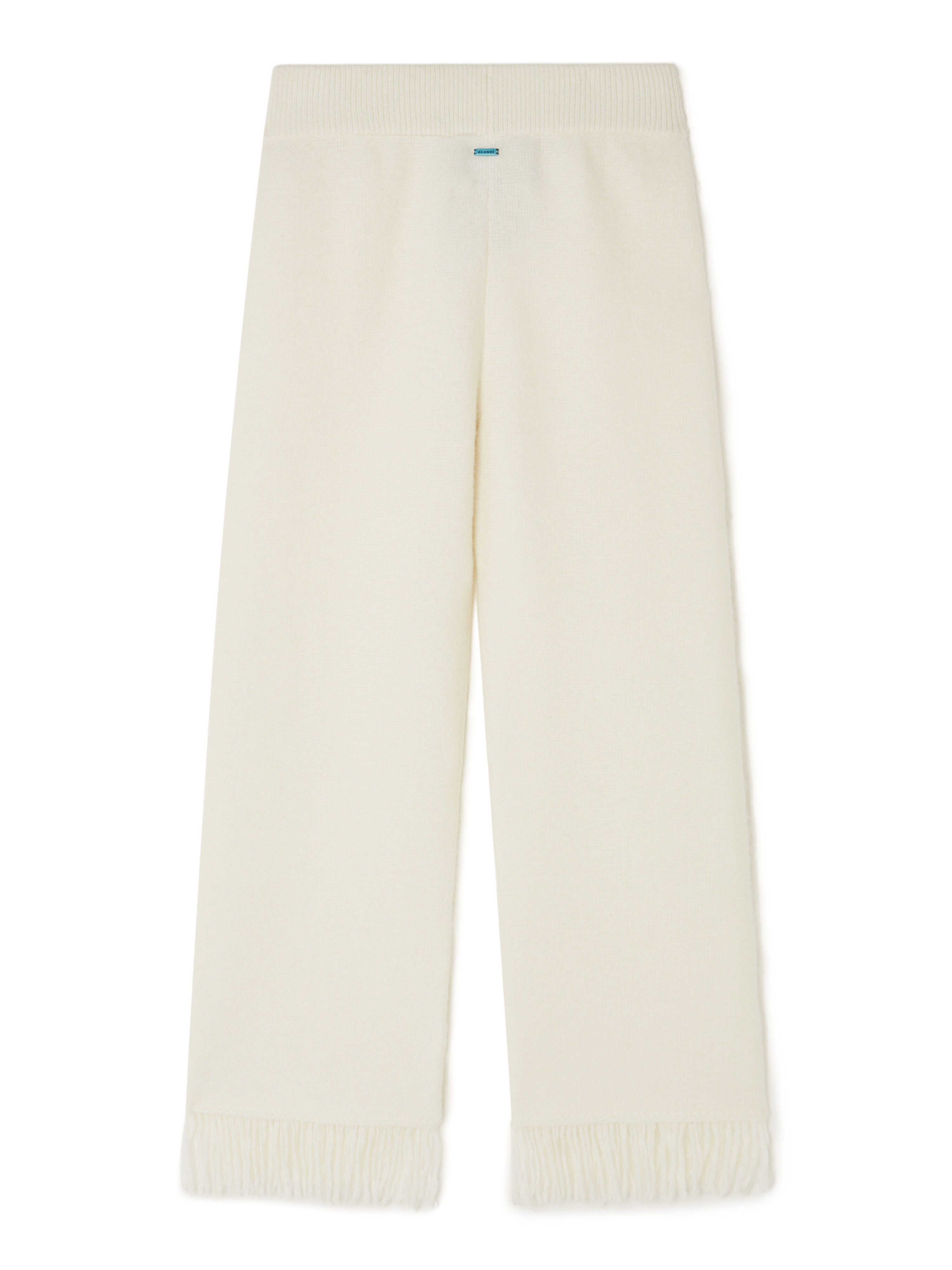 Alanui Alanui Finest Pants White LWHG001E24KNI002