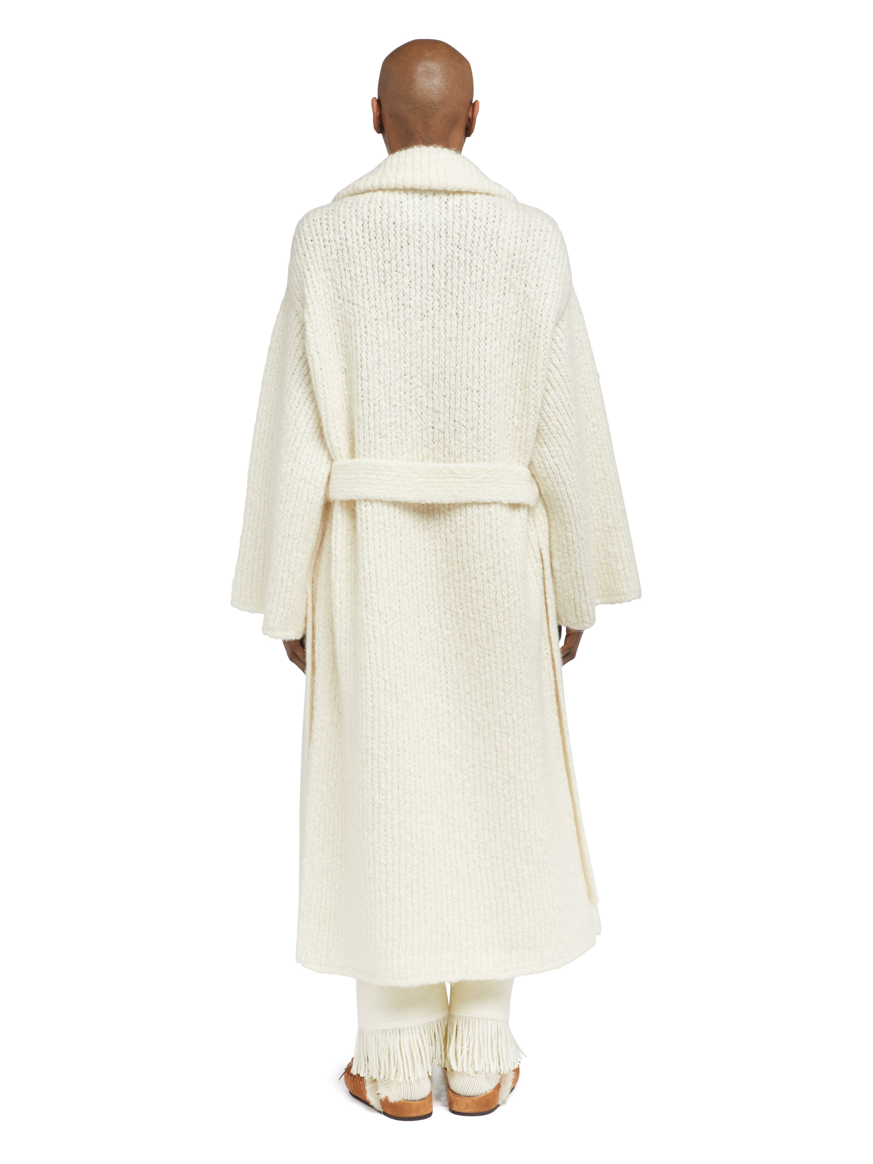 Alanui Alanui Finest Coat White LWHQ013E25KNI001