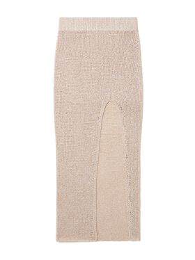 Alanui Shady Beach Skirt Almond LWHL02CR25KNI001
