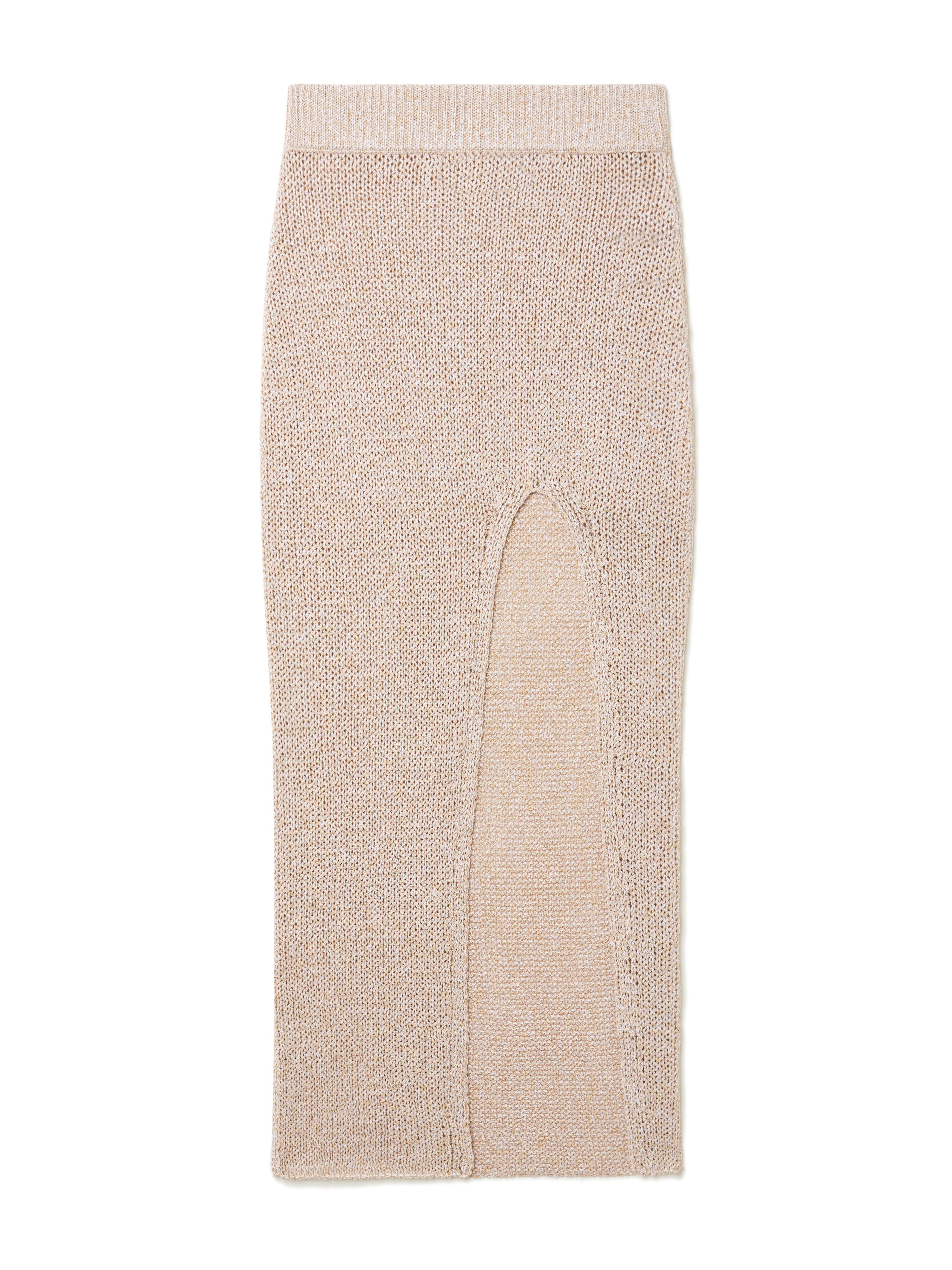 Alanui Shady Beach Skirt Almond LWHL02CR25KNI001
