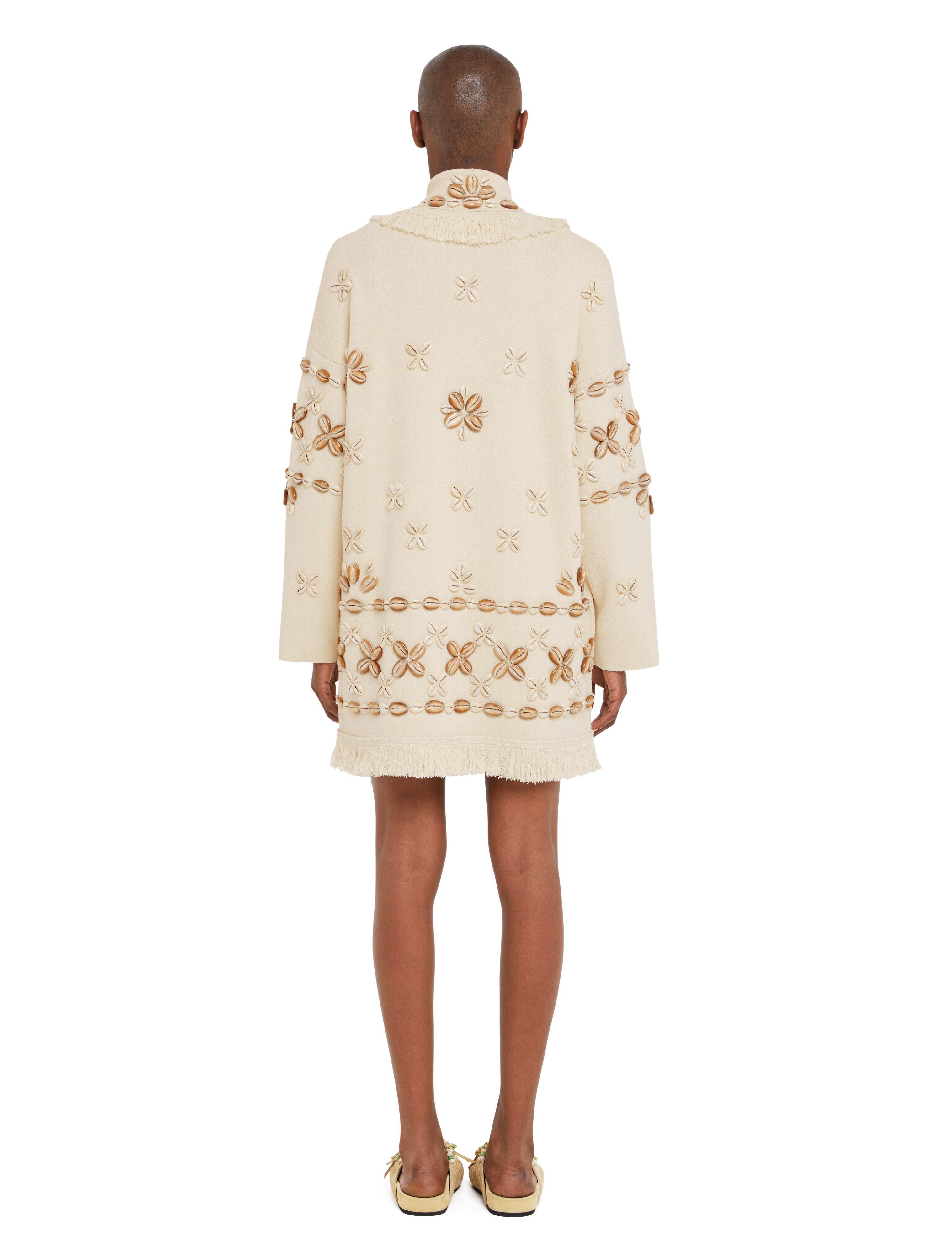 Alanui Ocean Dream Cardigan Chalk LWHB064R25KNI00E