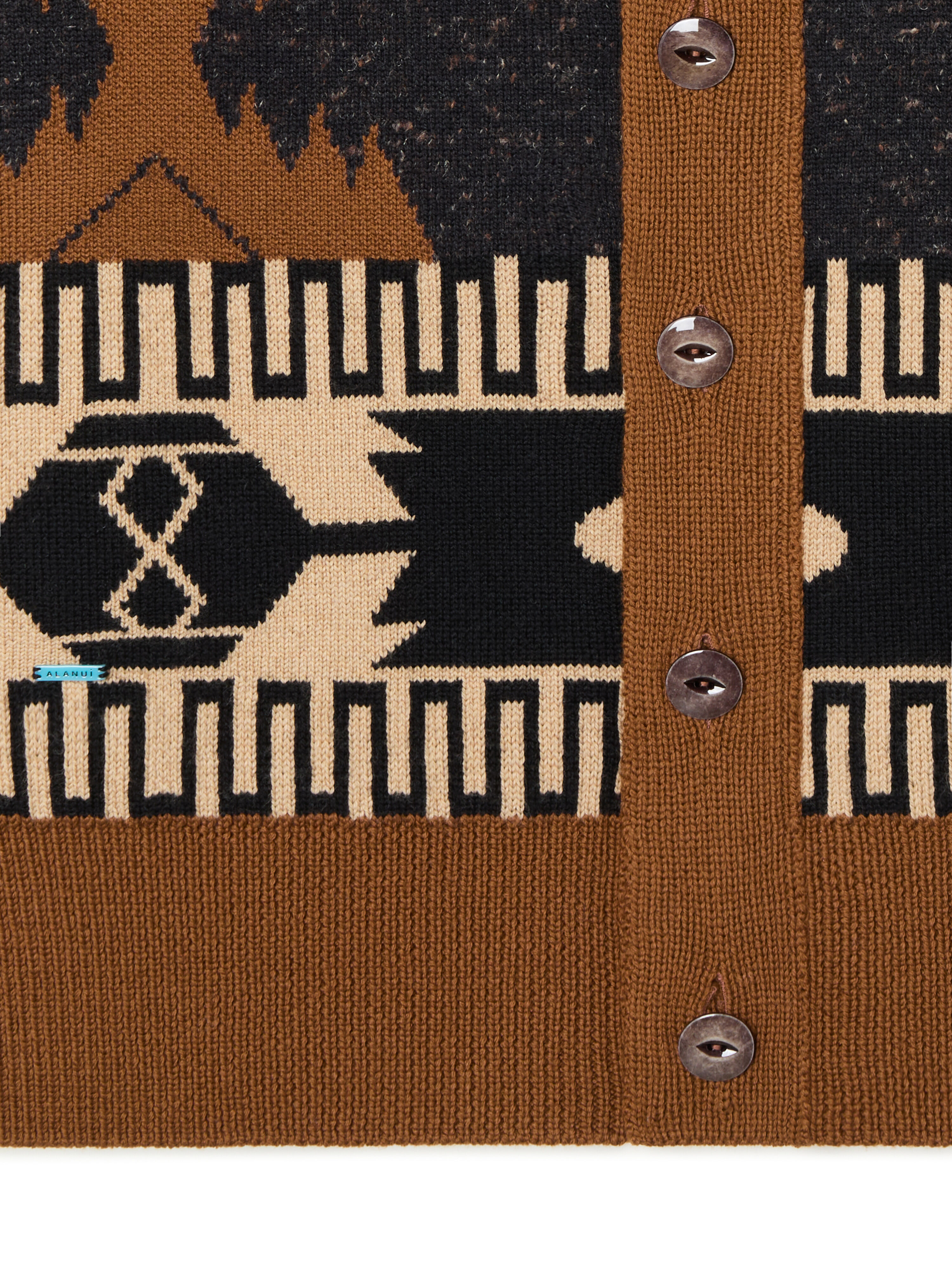 Alanui Dreamscape Icon Cardigan Black-Dakar LMHB035E25KNI001
