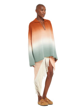 Alanui Shades Of Shore Polo Red Earth-Acquamarine