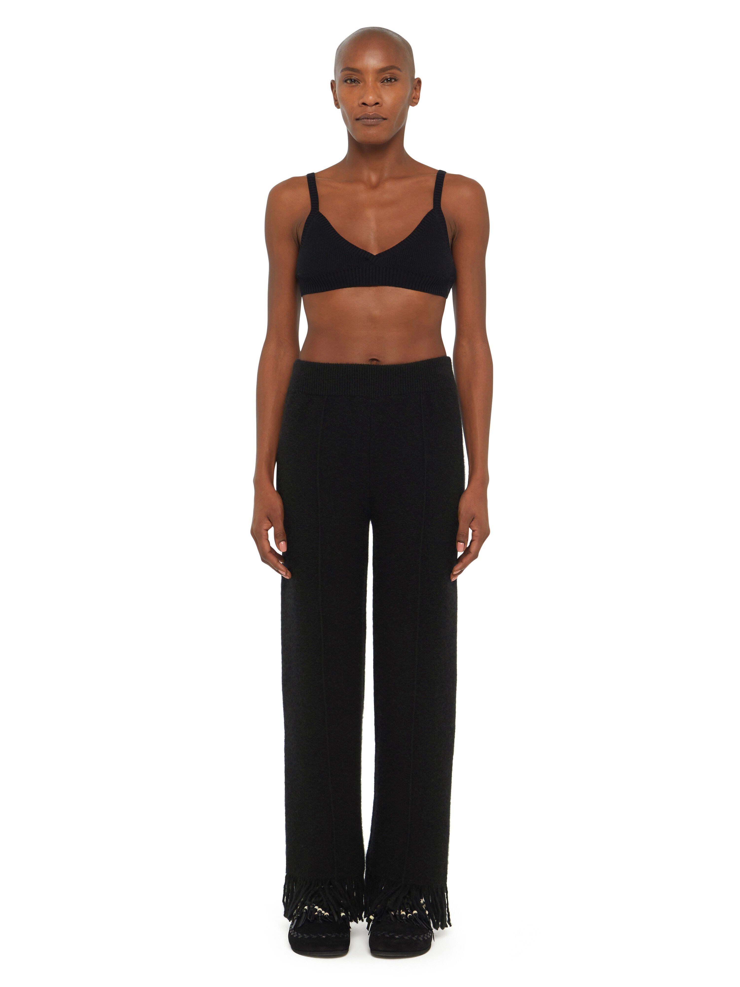 Alanui Alanui Finest Pants Black LWHG001E24KNI002