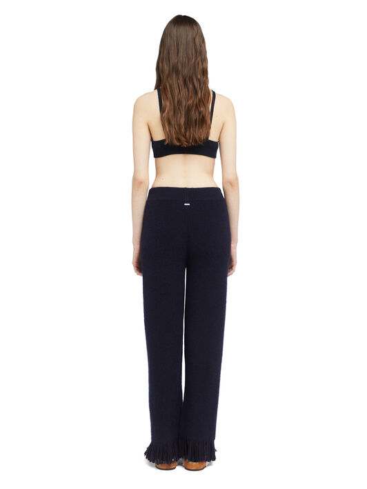 Alanui Alanui Finest Pants Midnight Blue LWHG001E25KNI001