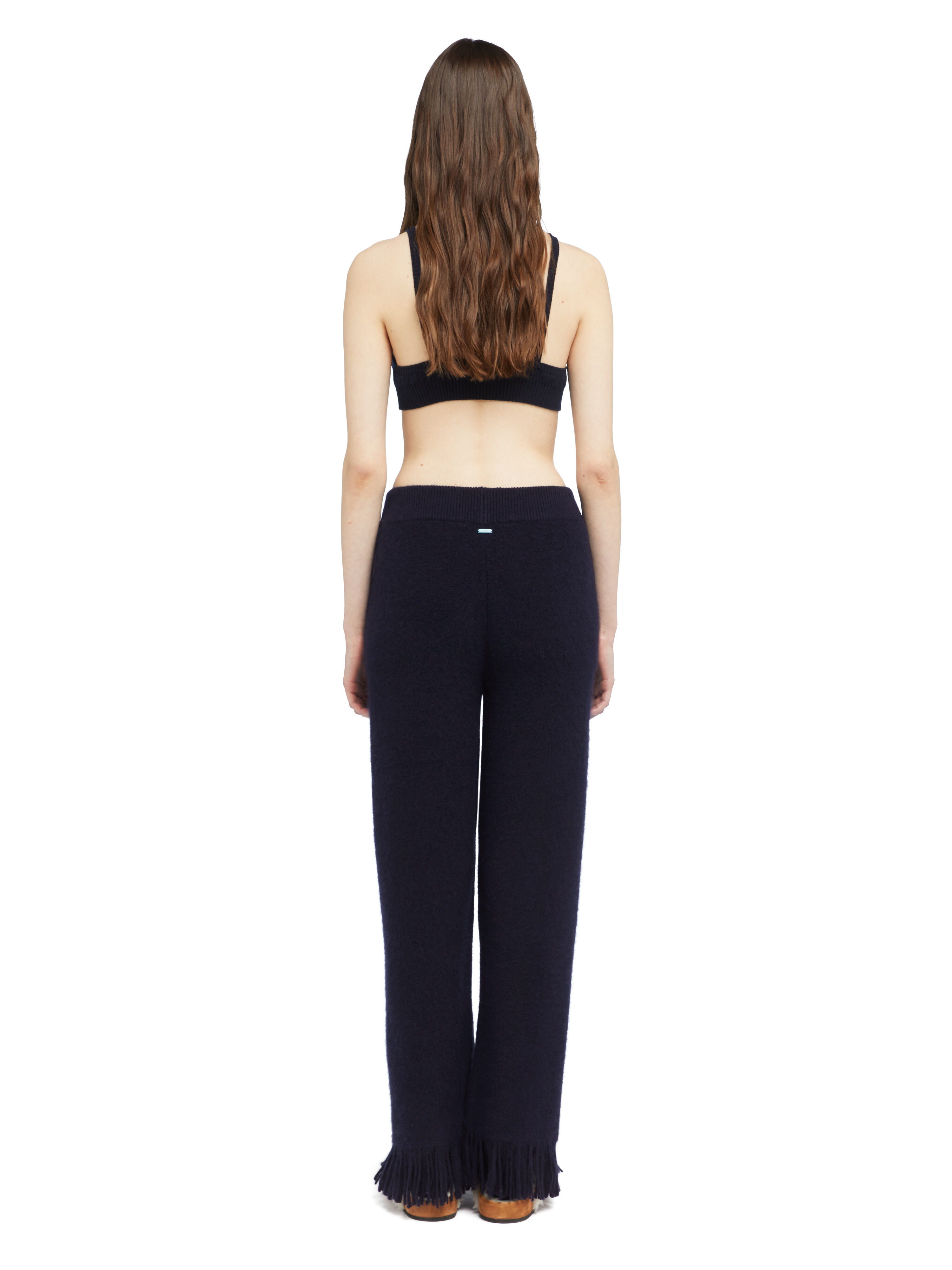 Alanui Alanui Finest Pants Midnight Blue LWHG001E25KNI001