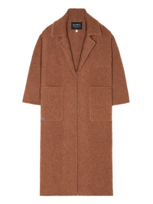 Alanui Alanui Finest Coat Luli Brown LWHQ013E24KNI001