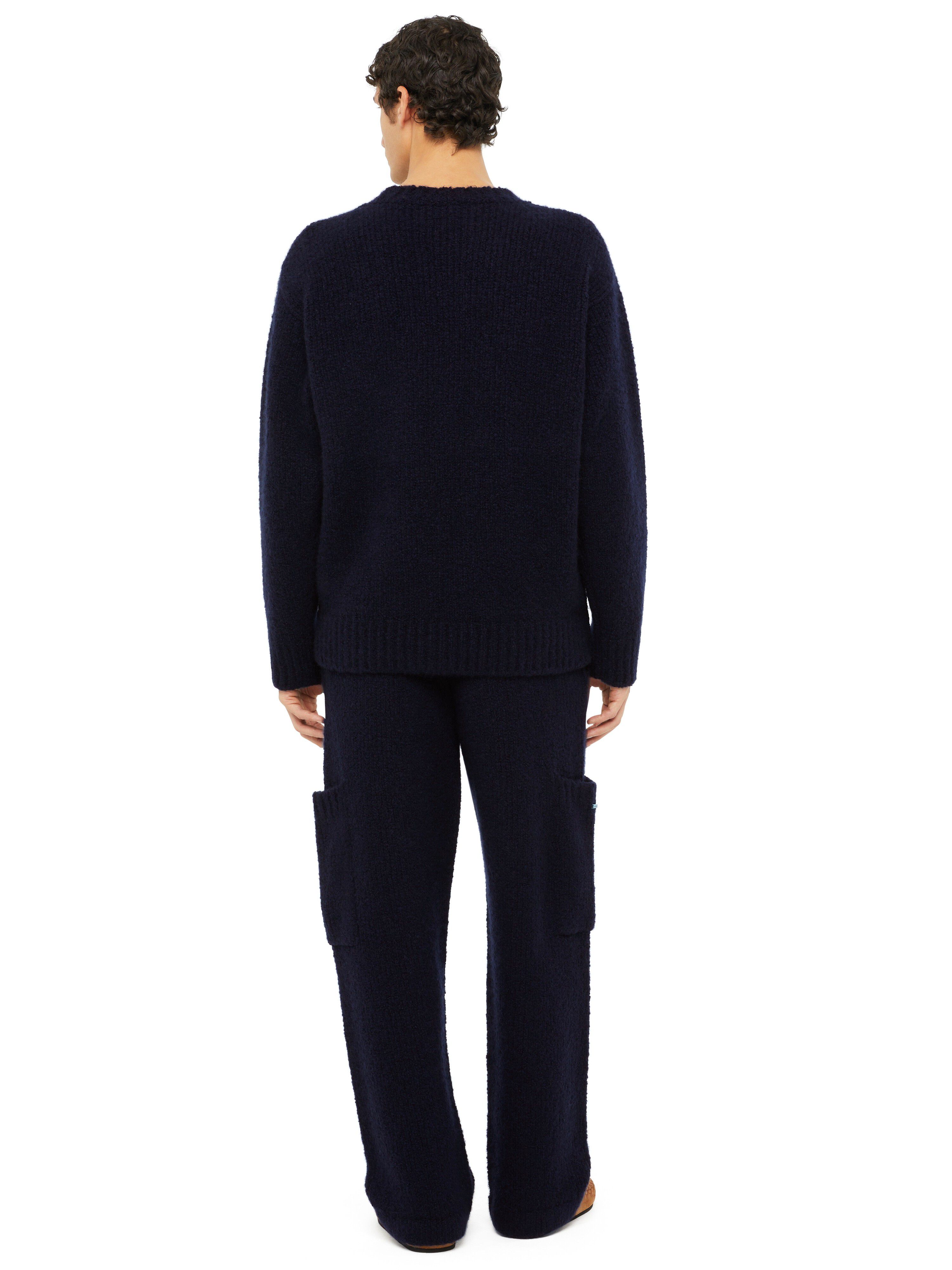Alanui Alanui Finest Sweater Midnight Blue LMHE033E24KNI002