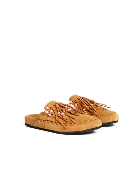 Alanui The Journey Mules Cinnamon LWIJ006R26LEA001 Alanui The Journey Mules Cinnamon LWIJ006R26LEA001