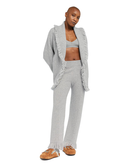 Alanui Alanui Finest Pants Coco Grey LWHG001E25KNI001