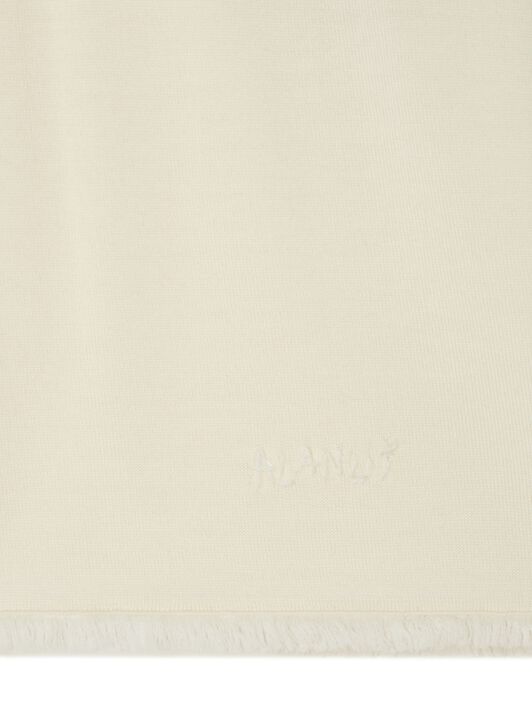 Alanui Knit T-Shirt White LMHW002E24KNI001
