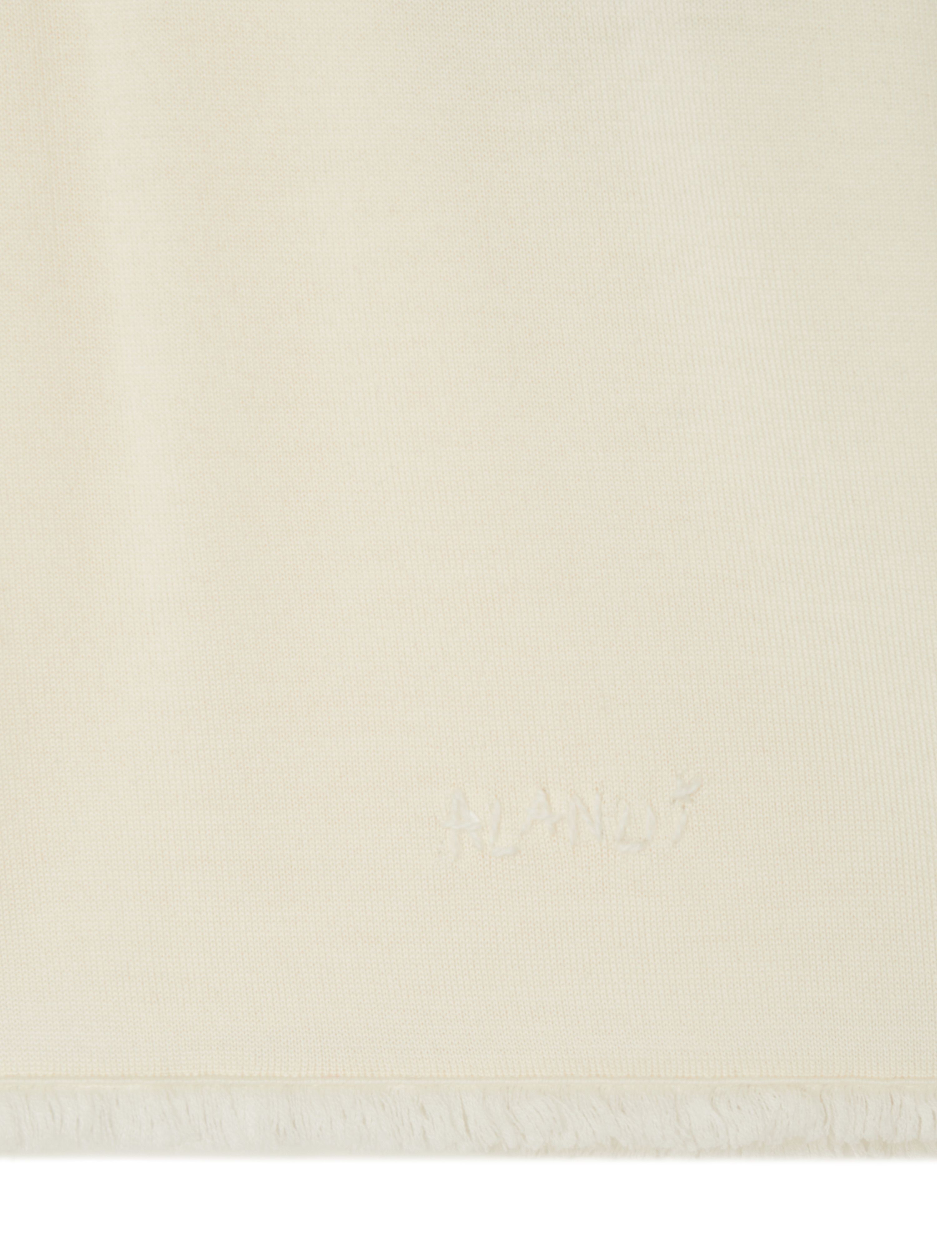 Alanui Knit T-Shirt White LMHW002E24KNI001