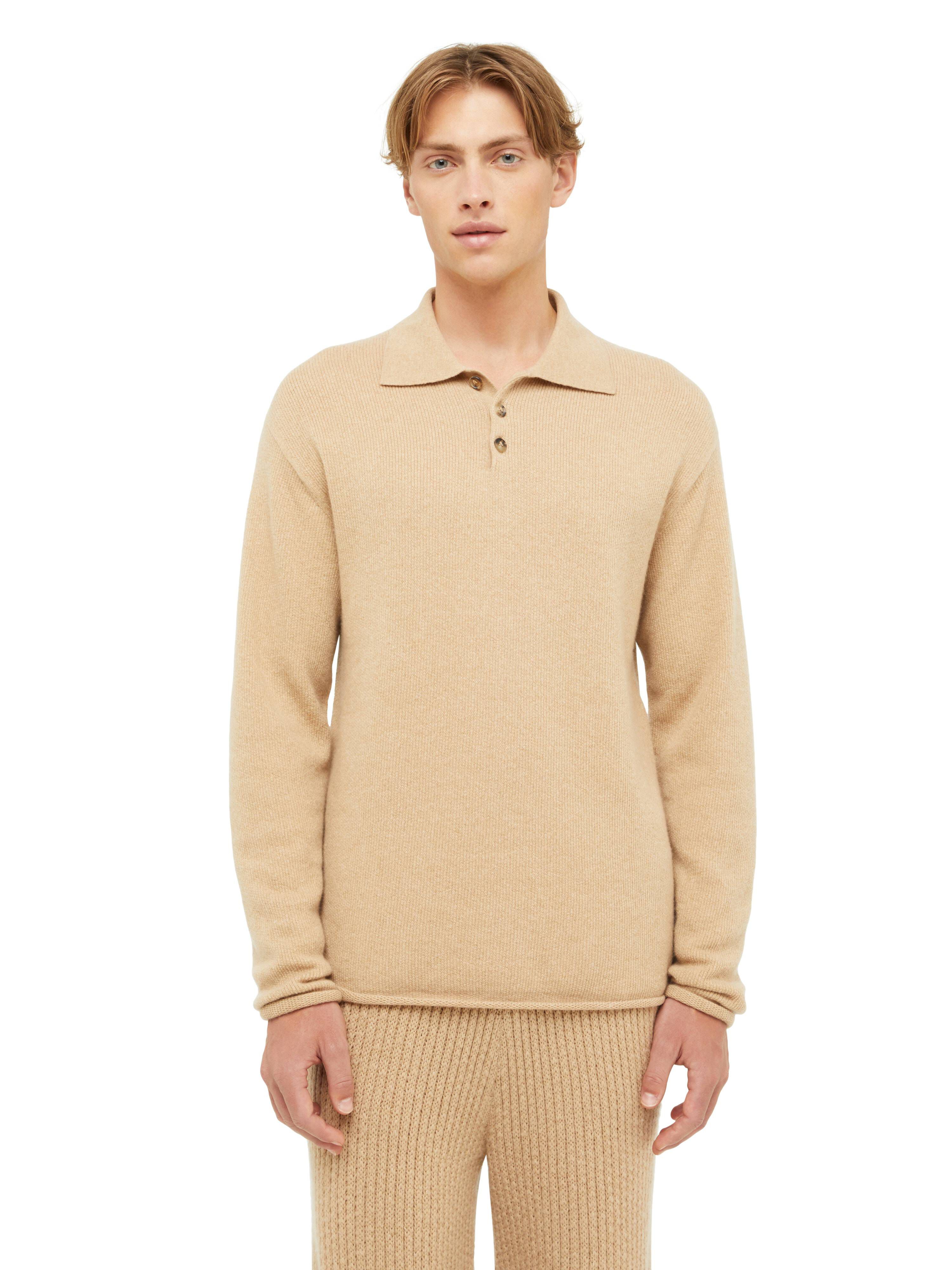 Alanui Alanui Finest Polo Sandstorm LMHV003R24KNI001