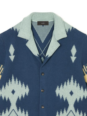 Alanui Cotton Piquet Icon Shirt Arbour-Light Blue