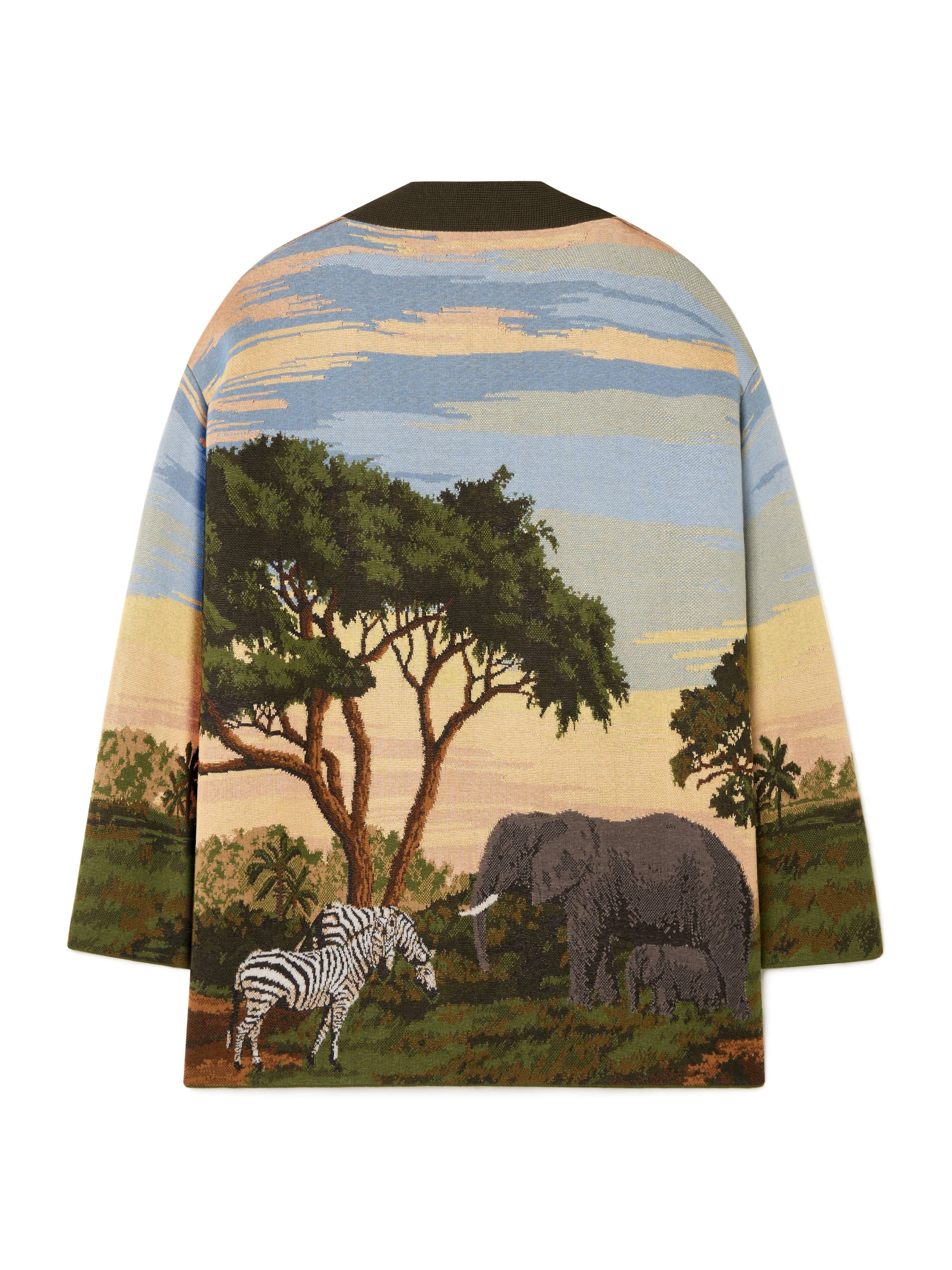 Alanui Savannah Sunrise Cardigan Multicolor LMHB027R25KNI003