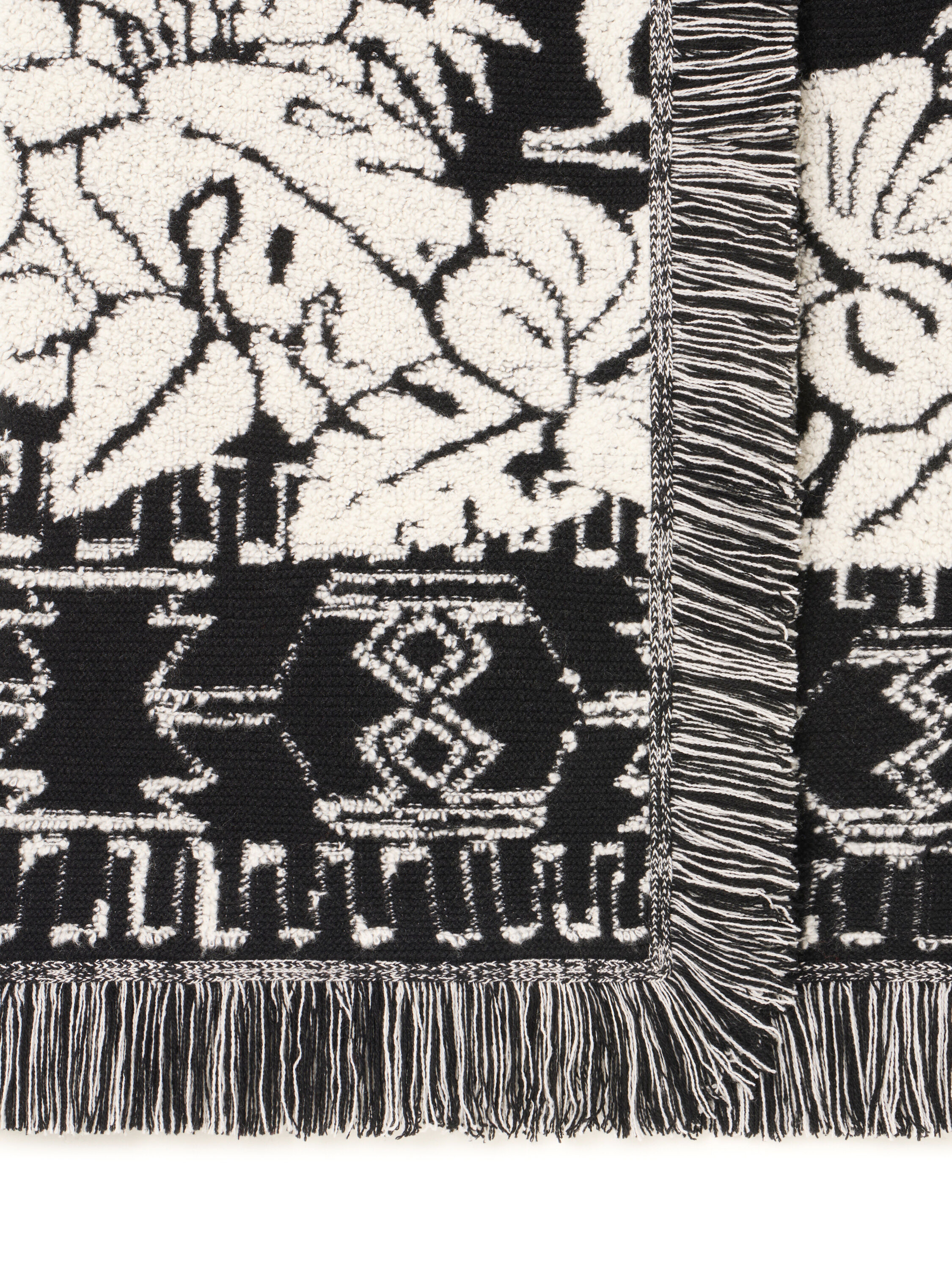 Alanui Palm Grove Tales Coat Black LWHQ003E25KNI003
