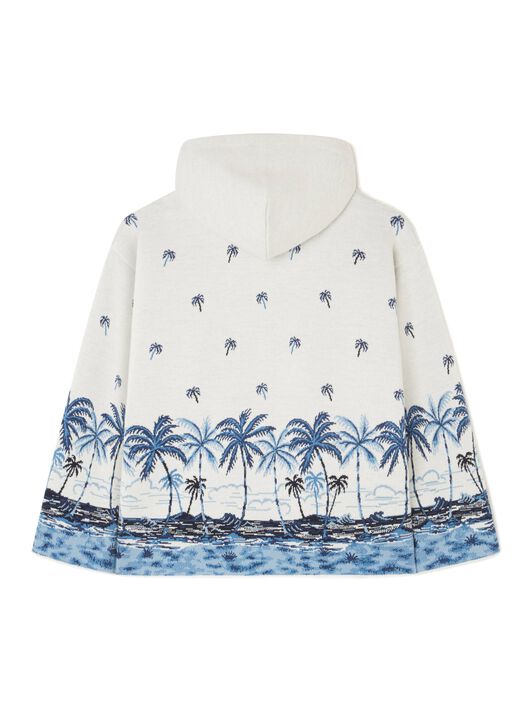 Alanui The Tale Of A Hawaiian Hoodie White-Multicolor LMHU001E24KNI001