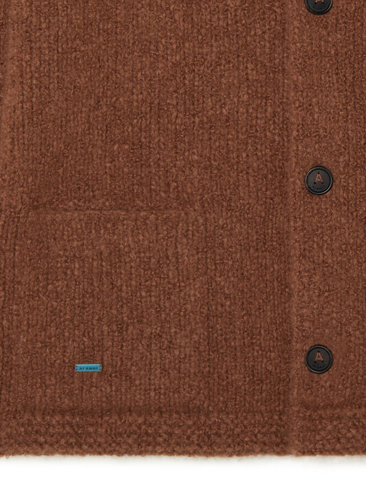 Alanui Alanui Finest Cardigan Luli Brown LMHB037E25KNI001