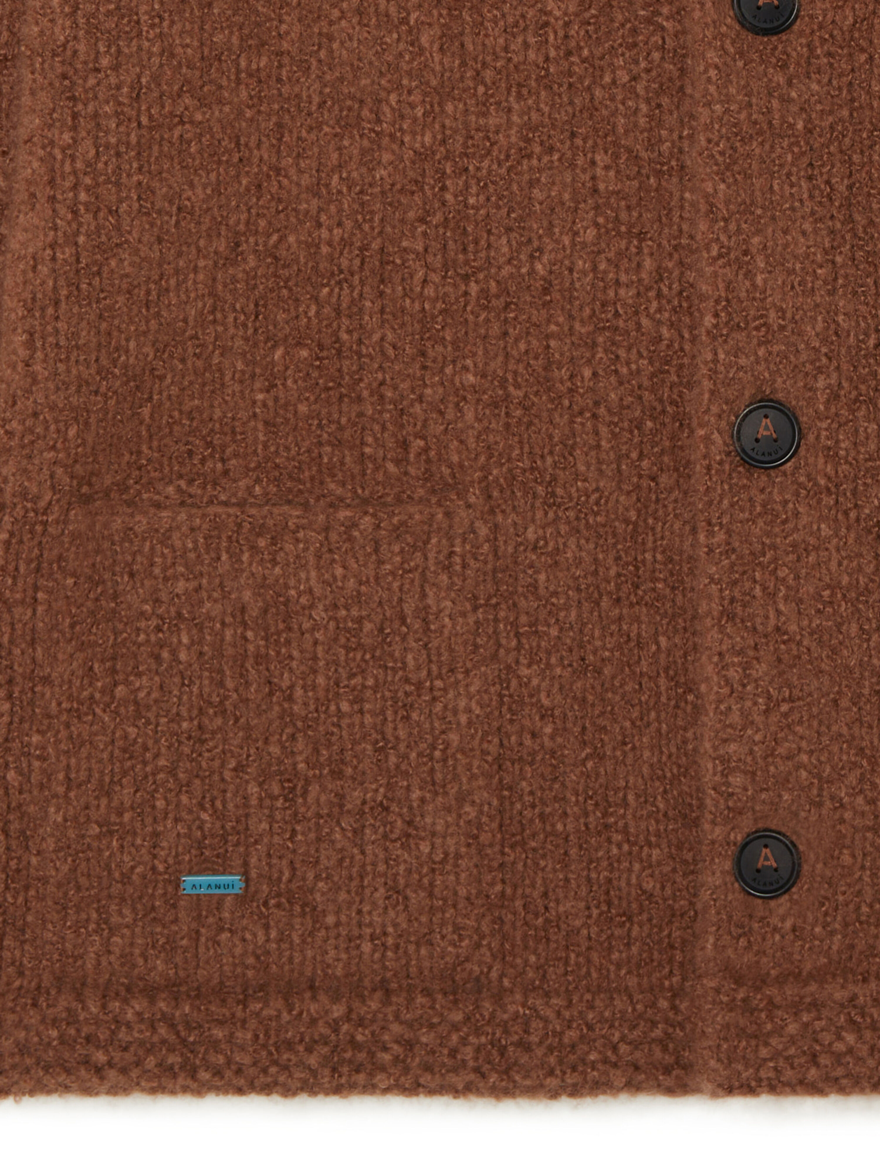 Alanui Alanui Finest Cardigan Luli Brown LMHB037E25KNI001