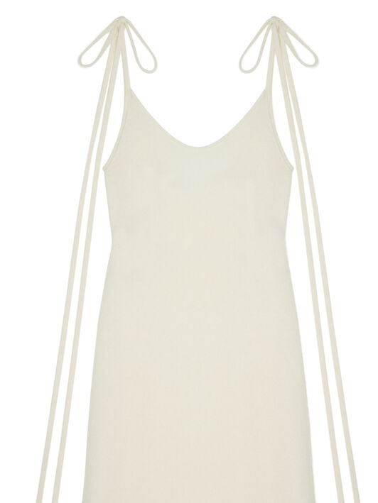 Alanui Alanui Finest Dress White LWHI05DE25KNI001