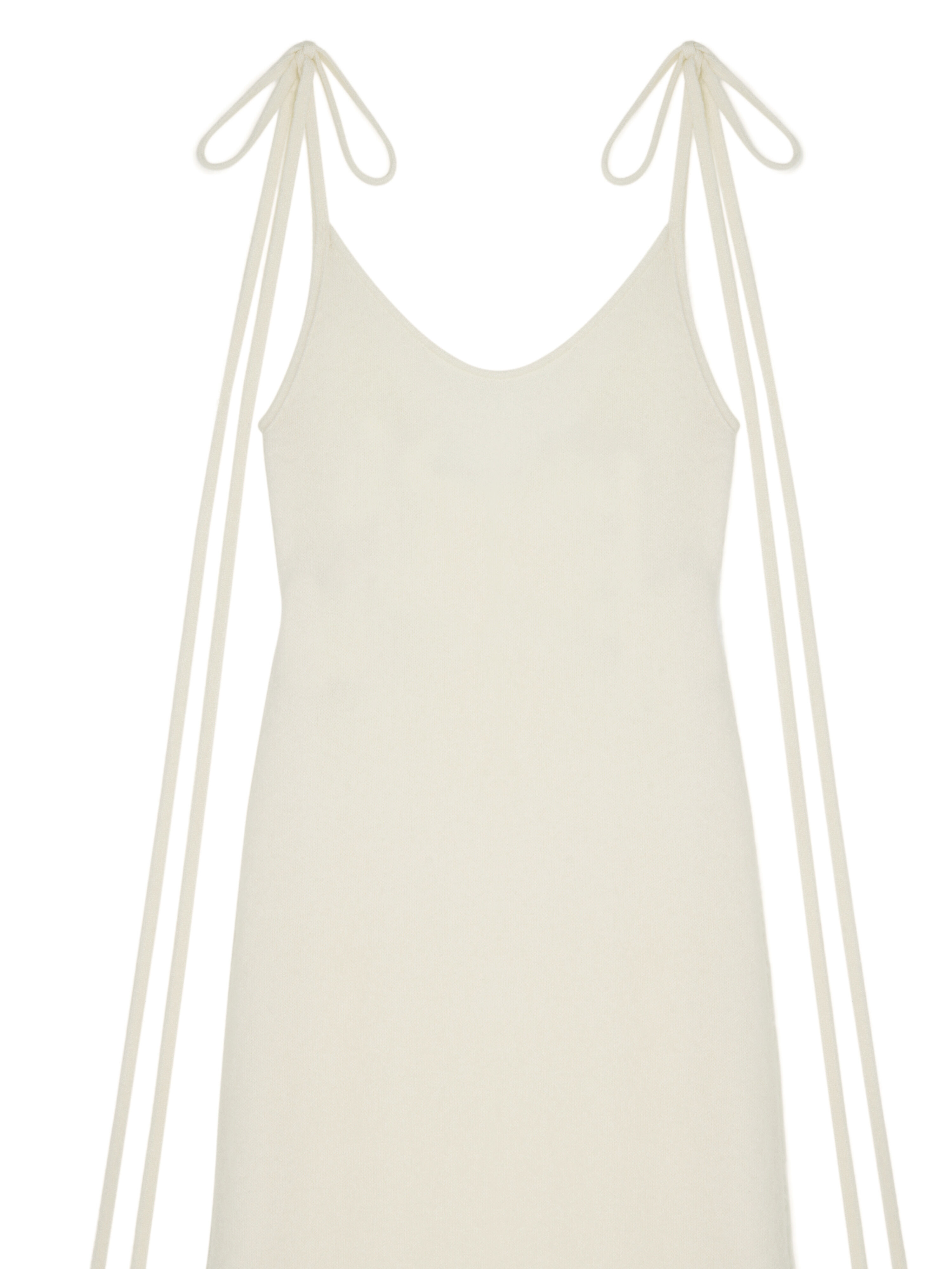 Alanui Alanui Finest Dress White LWHI05DE25KNI001